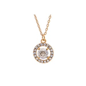 Halsband - Miss Miranda necklace - Silvershade (Gold)